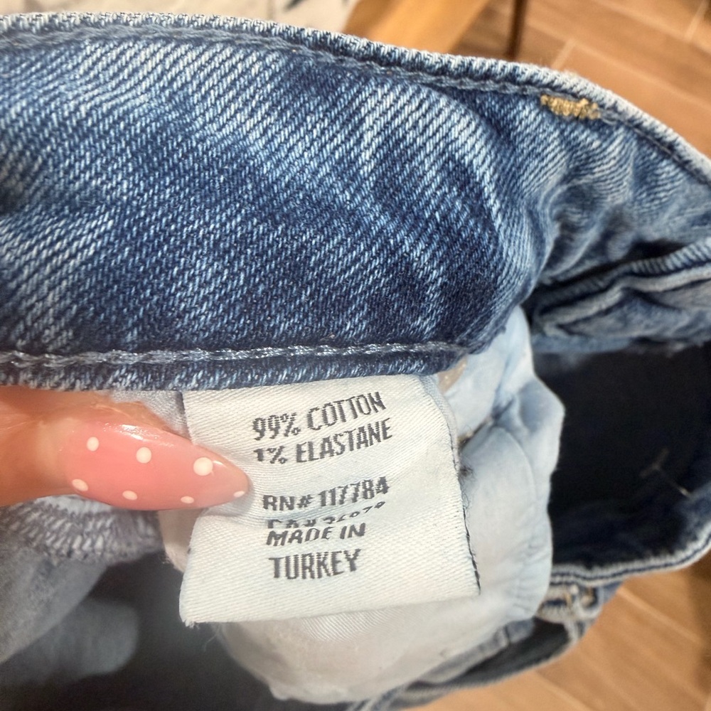 Rails Denim The Topanga High Rise Straight Leg Blue Jeans - Picture 6 of 6